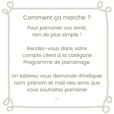 Parrainez votre entourage et b&eacute;n&eacute;ficier de r&eacute;duction sur votre prochain achat sur sans-bpa.com !